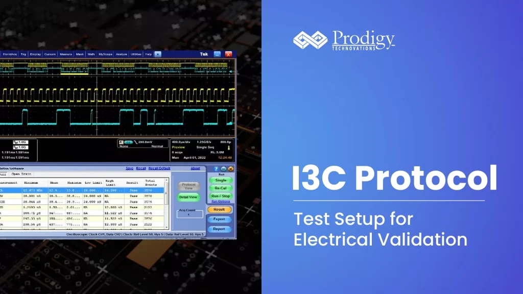 I3C Protocol: Test Setup for Electrical Validation