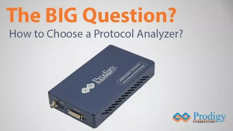 How to Choose a Protocol Analyzer?