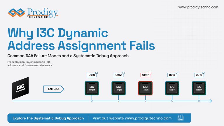 How Do You Debug Dynamic Address Assignment Failures in an I3C system?