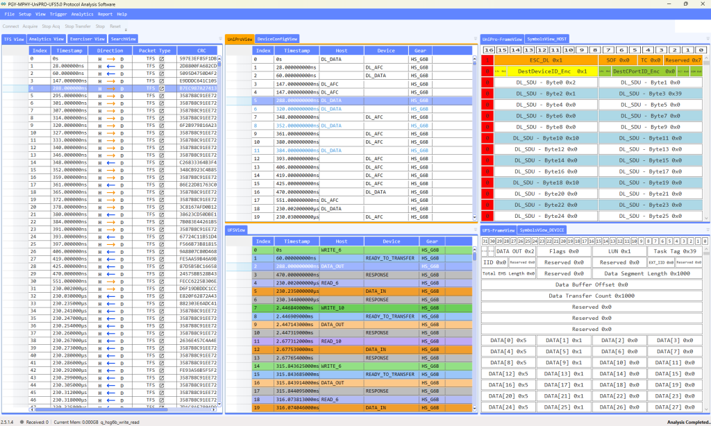 UFS5.0 View
