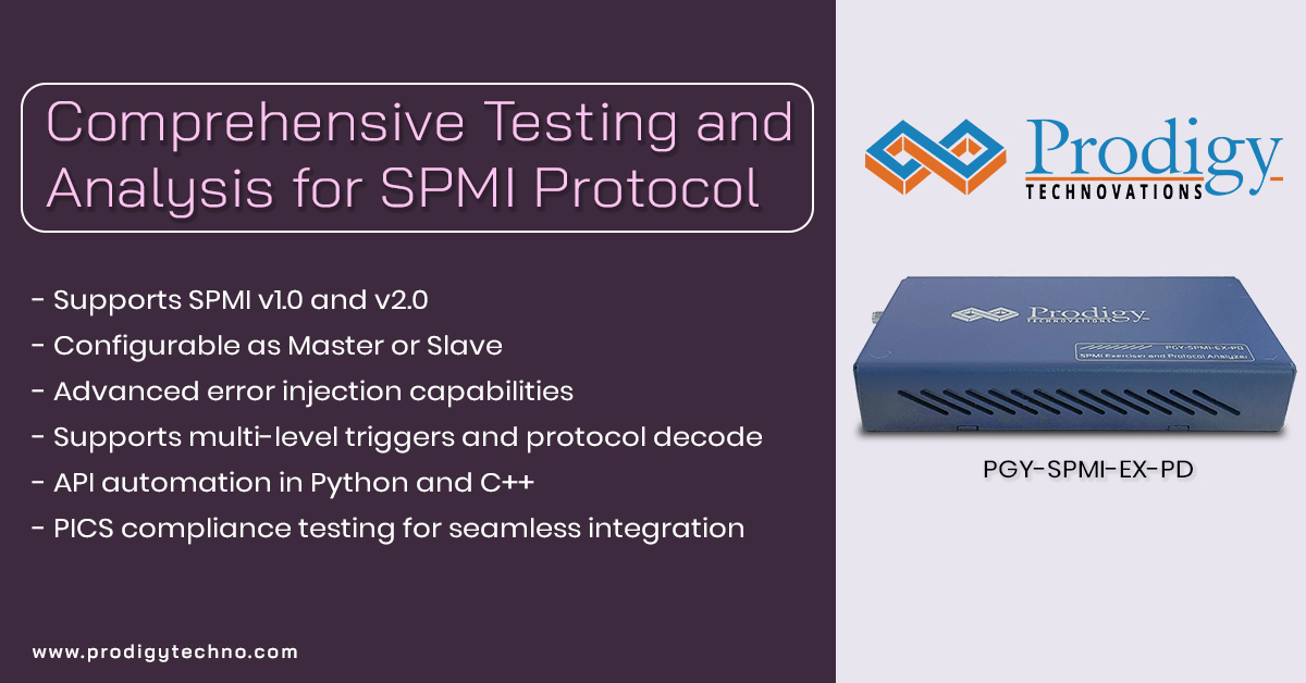 SPMI Protocol Exerciser and Analyzer Presentation